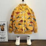 Детская куртка для мальчиков, весенний детский плащ, в западном стиле, детская одежда, 4 лет