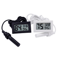 Factory direct embedded thermohygrometer FY-12 electronic hygrometer digital thermohygrometer with probe