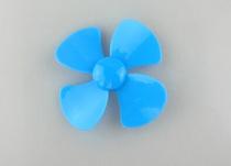 Toy propeller Mini plastic blade four-leaf pulp fan blade boat mold accessories limited-time offer