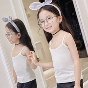 Modale sling mùa hè trẻ em mỏng của bottomshirt cô gái bông vest ở bé gái đồ lót quần áo lớn trẻ em
