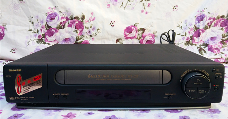 Punch drill 9 new Japan original Sharp Sharp 8 head video recorder VC-MH170VHS sophomore area