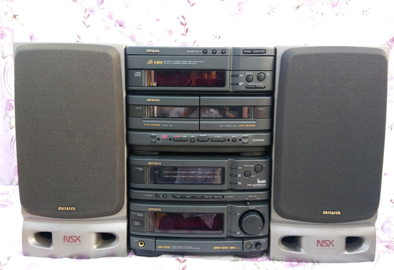 Japan Original Aiwa Aiwa Secondhand Combined Acoustics NSX-D707 Flagship version of computer speaker HiFi speaker