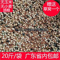  Wheat-free and corn-free pigeon food 20 kg bird food Carrier pigeon meat pigeon feed Pigeon food Guangdong Province