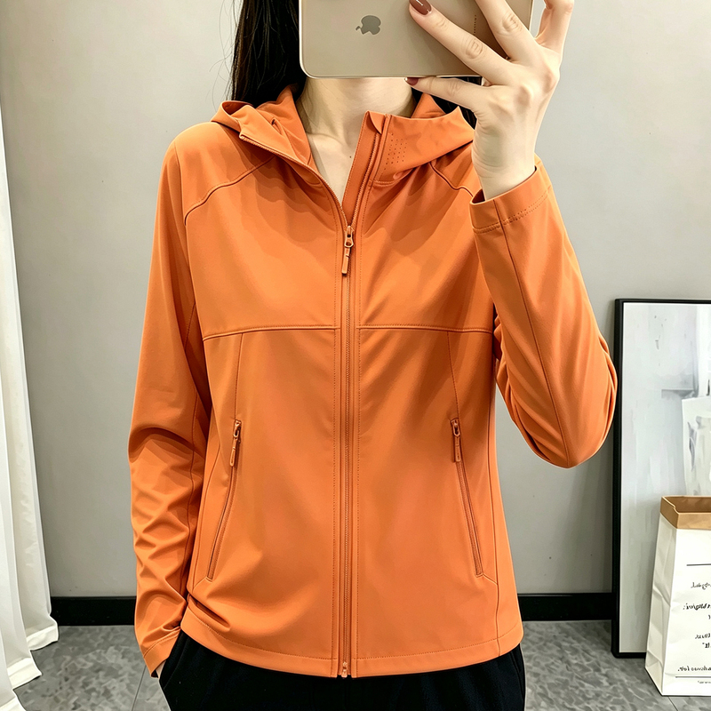 Outdoor Sports Lightweight Single-Layer Thin Jacket for Women, Windproof and Rainproof Travel Jacket, Mountaineering Jacket, Short Jacket Outdoor Sports Lightweight Single-Layer Thin Jacket for Women, Windproof and Rainproof Travel Jacket, Mountaineering Jacket, Short Jacket