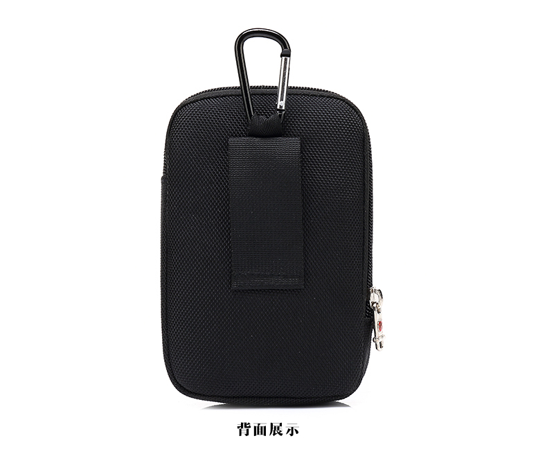 Túi xách điện thoại di động 5.7 inch vinh quang v9 nam có lỗ tai nghe đeo đai đôi dây kéo không thấm nước treo thắt lưng túi dọc túi đeo chéo nữ hàng hiệu
