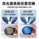 Ainiti Electron Microscope High-Magnification Micro Funnel Microscope for Identification, High-Definition Genuine 100X Handheld Convenient Jewelry Electronic Magnifying Glass with Led Light for Luxury Goods, Jade, Diamonds