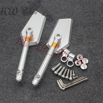 Motorcycle viewfinder Benali Blue Baolong BJ300 BN600 Yellow Dragon 600 modified CNC rearview mirror