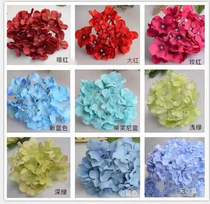 Simulation of large hydrangea head hydrangea flower simulation fake flower photography flower road lead DIY flower wedding silk flower table