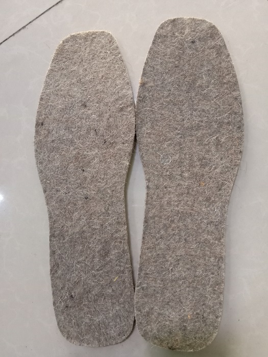 Russian Felt Sub insole Winter warm and breathable Very good selection of wool making without peculiar smell