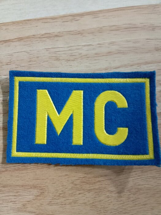 The Soviet period peacekeeping arm chapters are relatively rare and the rubber version doesn't bring a magic sticker