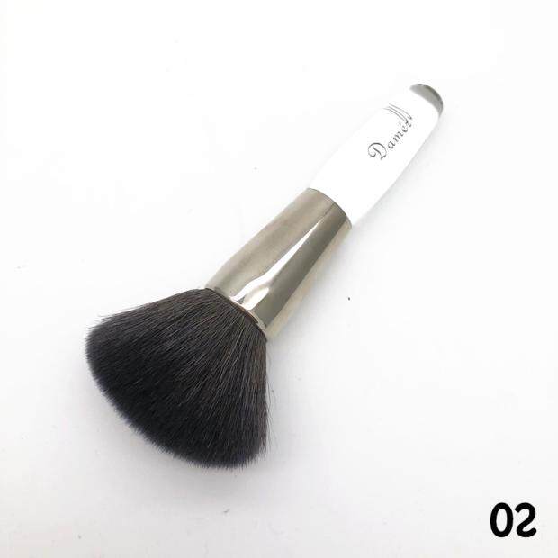 Rain and Tong version CW-02 wool big round head bulk powder brushed pink powder cake Good night powder Powder Force Good Makeup Brush