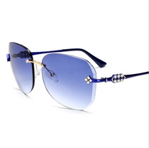 Sunglasses female Korean version of the tide retro Harajuku style fashion repair face round face long face street shot net red tide sunglasses