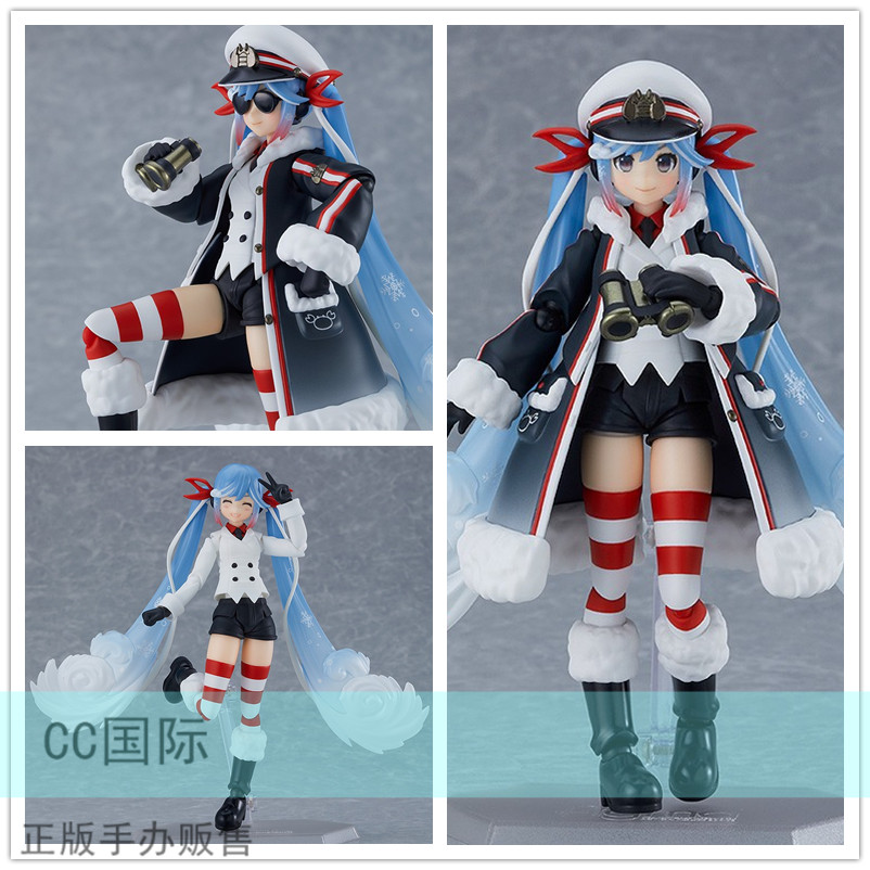新品　雪ミク　 MIKU 2022　Figma　EX-066　初音ミク Vocaloid figma EX-066 Snow Miku (Grand Voyage Ver.)