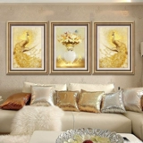 Cross -STITCH Вышивка 2020 Новая большая гостиная Golden Peacock Sanlian Trinity Home Home 2021 Вышивка ручной работы ручной работы ручной работы