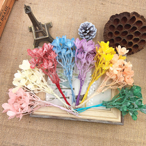 Diyson simulation flower headdress accessories corsage straw hat flower fleshy frosting glamorose green leaves happy grass daffodil flower