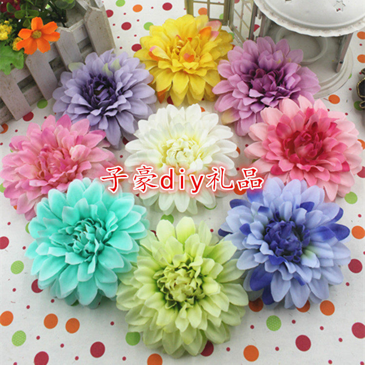 Bohemian style accessories imitation gerbera Bikini flower hair accessories hair clip side clip women's headdress hat flower