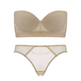 Летний бюстгальтер без косточек, нижнее белье, тонкий нескользящий бюстгалтер, поддерживающие бретели, комплект, без лямок