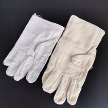 Canvas gloves oil-resistant and wear-resistant mechanical machine tools extended long and short labor protection gloves electric welding protective gloves