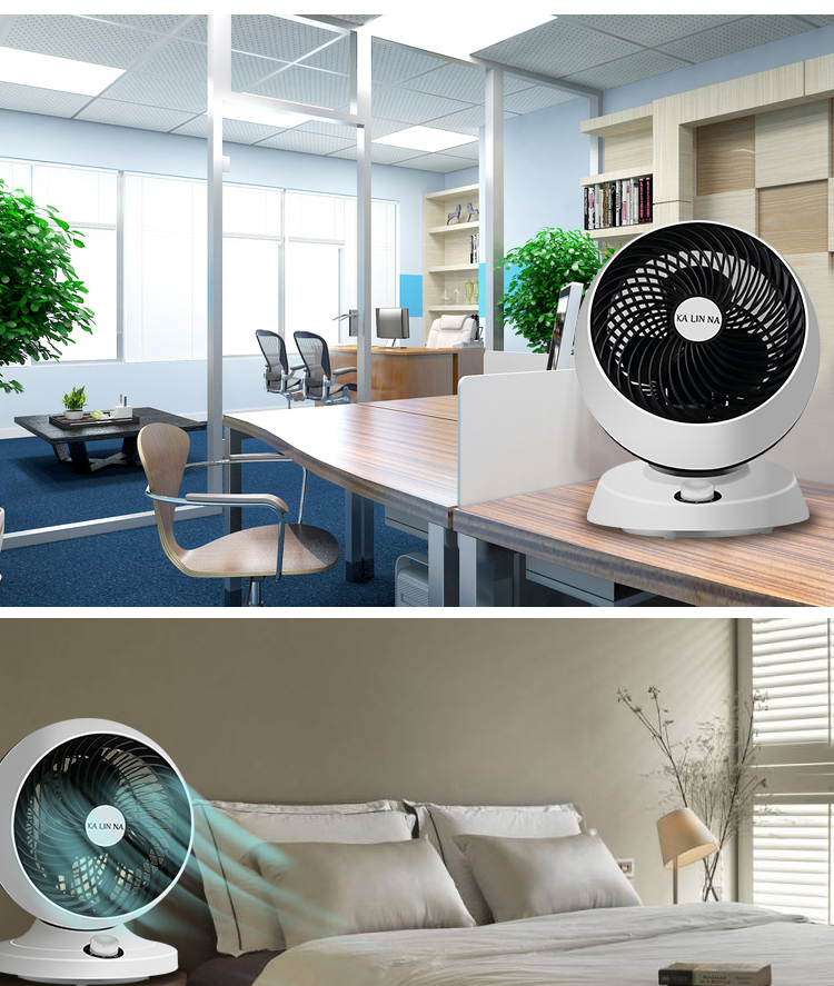 quạt cây Kalina không khí lưu thông quạt đối lưu tuabin gió lớn quạt thanh lọc máy tính để bàn nhà im lặng di chuyển đầu quạt - Quạt điện quạt điện cơ 91
