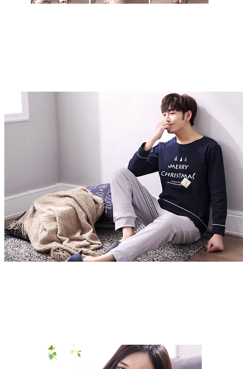 Pyjama mixte en Coton à manches longues - Ref 2988415 Image 26