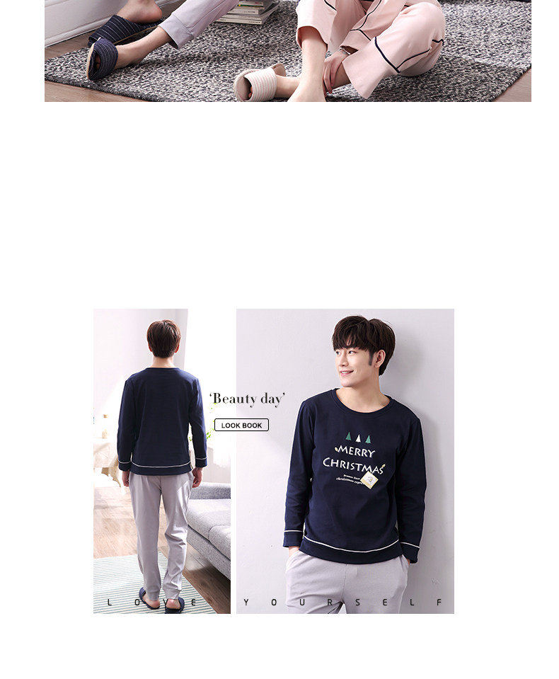 Pyjama mixte en Coton à manches longues - Ref 2988415 Image 29