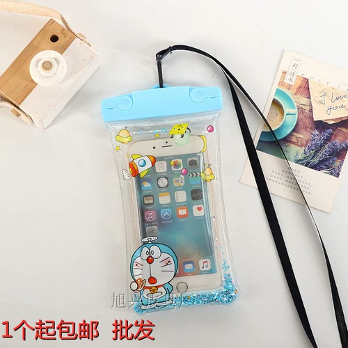 Универсальная надувная мультяшная подушка безопасности, защита мобильного телефона, непромокаемая сумка