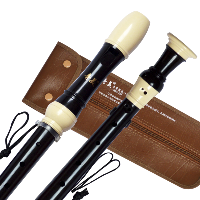 Chic mid-tone English style 8 holes in sound German style 8 holes straight flute beginology professional playing children straight flute