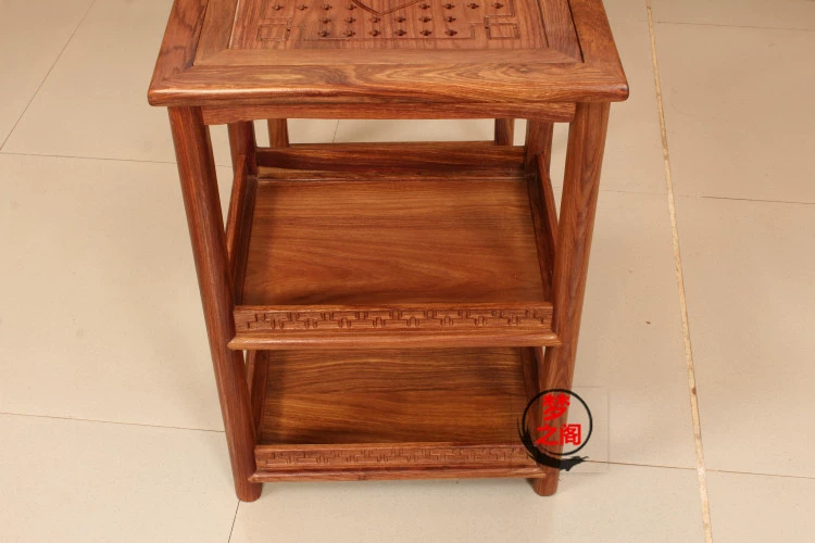 Nội thất gỗ gụ Kung Fu bàn cà phê bàn ​​trà nhỏ gỗ hồng mộc bàn nhím gỗ hồng mộc giỏ trà tủ bếp gỗ rắn cảm ứng - Bàn trà mẫu bàn ghế phòng khách