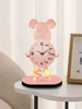 Violent Bear High-End Desk Clock, Table Clock, Desktop Clock for Living Room, Home Use, Decorative Clock, Pendulum Clock, Ornament