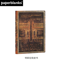 paperblanks soft leather book Tesla acid-free paper notebook soft face copy large small and medium-sized account Journal