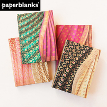 paperblanks Varanasi silk yarn Series notebook Indian silk pattern notepad retro hand account