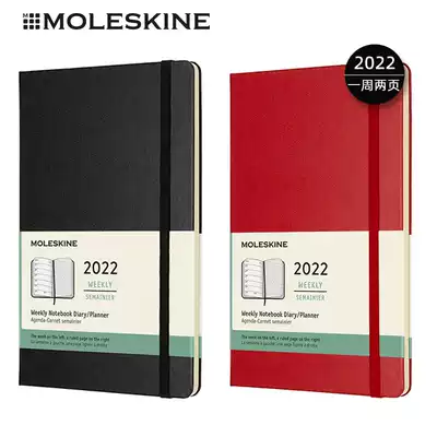 moleskine Day book 2021-2022 Classic weekly this week plan book notebook weekly
