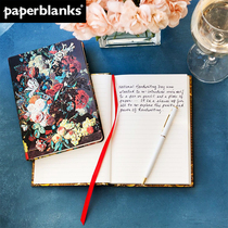 paperblanks still life flower series notebook hipster retro diary book hand account gift new product