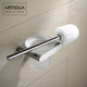 Artiqua Toilet Brush Toilet Cup 304 Stainless Steel Toilet Brush Holder Bright Toilet Cup Holder Bathroom Pendant