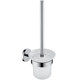 Artiqua Toilet Brush Toilet Cup 304 Stainless Steel Toilet Brush Holder Glossy Toilet Cup Holder Bathroom Accessory