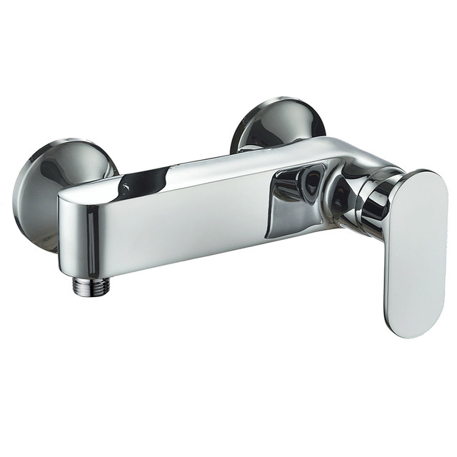 All-copper shower faucet hot and cold water mixing valve washing machine faucet shower head household bath shower set