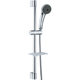 Artiqua Stainless Steel Shower Lift Rod Adjustable Bracket Lift Stand 8-Function Shower Head Set