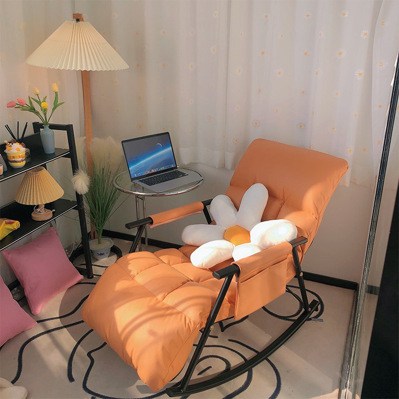 Rocking chair balcony household leisure lounge chair lounge lounge lounge lounge lounge lazy lazy chair rocking chair