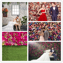 2021 new wedding photography background paper children landscape rose flower wall theme photo studio wedding photography background cloth