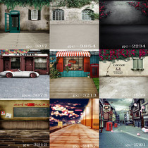 Retro photo studio new background Korean theme photography clothing model photo photo cloth selfie digital background paper