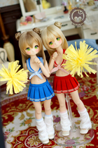 Say Hello Cheerleader cute uniform Sportswear baby clothes 4 points MDDBJDMSD spot