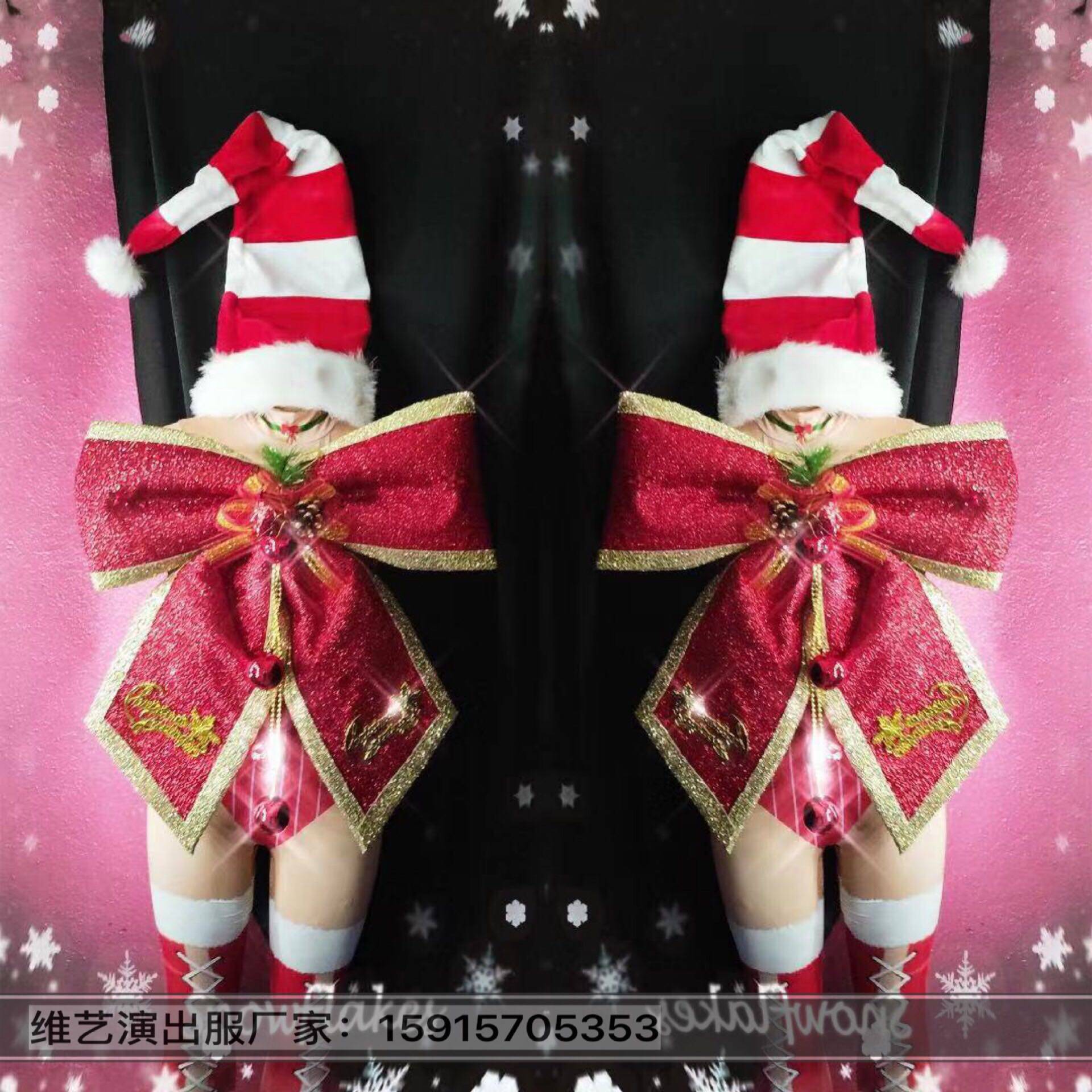 Vivi Bar Gogo Show Costume Girl DJDS Nightclub Lead Dance Show Christmas Ttu Party Sexy Suit