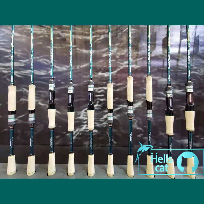 Cool shadow war song Fast tune competitive insect rod Mandarin fish rod BASS perch rod Straight handle gun handle Luya rod Hellcat Luya