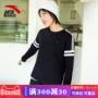 Áo len nữ ANTA Anta 2018 Thu mới Áo len cao cổ mới Thể thao Hàng dệt kim Casual Top 16838718 áo thun dài tay