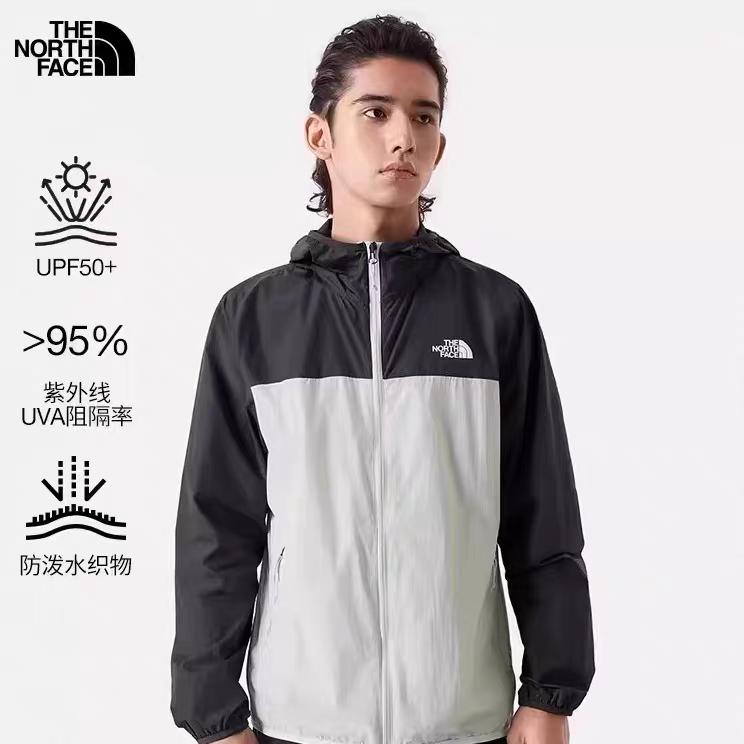 The North Face Hooded Color-Blocked Breathable Quick-Drying Anti-Uv Sun Protection Clothing 8Aus The North Face Hooded Color-Blocked Breathable Quick-Drying Anti-Uv Sun Protection Clothing 8Aus