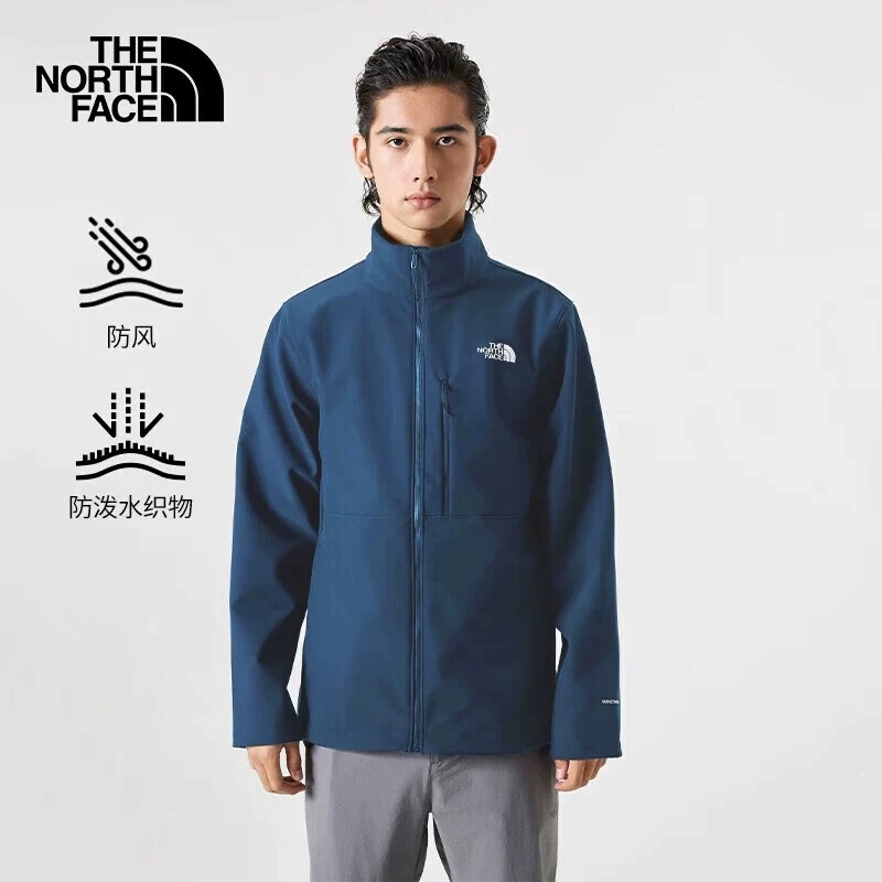 Thenorthface Men's Apex Fleece Soft Shell Jacket Outdoor Water-Repellent and Warm New Style |   83Te