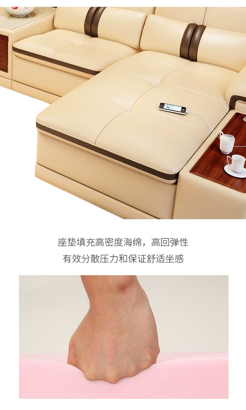 Sofa bàn cà phê kết hợp tủ tivi khép kín ba mảnh hiện đại phòng ăn tối giản phòng khách hoàn chỉnh bộ bàn ghế giường ngủ giá rẻ