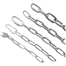 Stainless steel chain 201 stainless clotheshorse chain Advertisement hanging chain Sub-pet dog chain Sub-swing Burglar Iron Chain