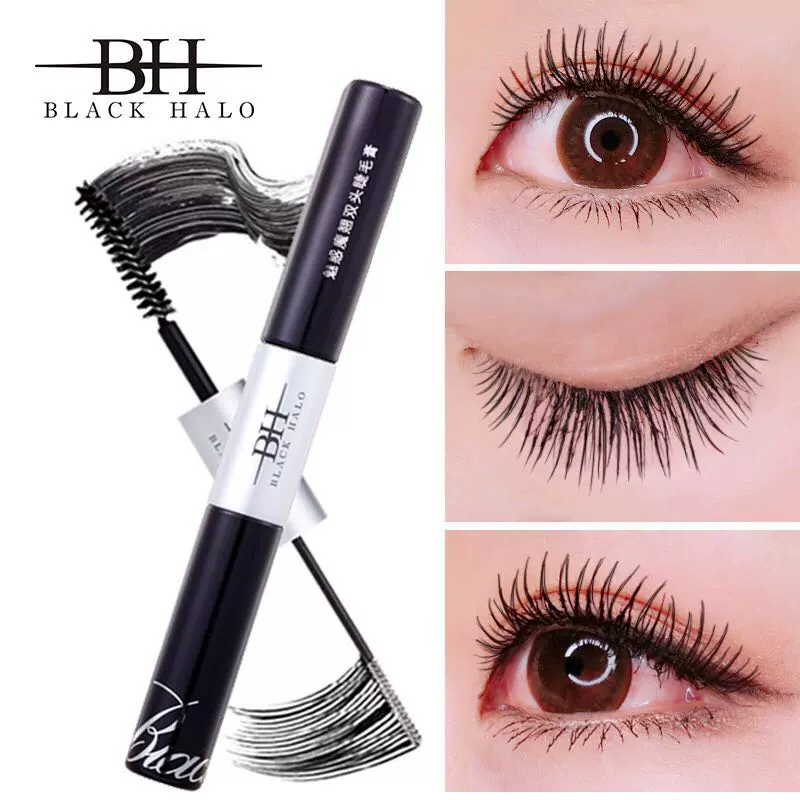 BH quyến rũ ma thuật cong vênh hai đầu mascara không thấm nước và không dễ làm nhòe những lọn tóc dài và dày kéo dài màu đỏ lưới kéo dài - Kem Mascara / Revitalash