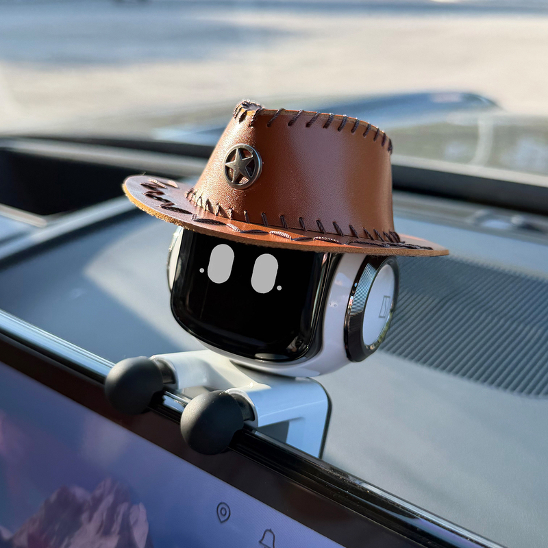 The Stylish Hat of the Eva Physical Robot Has Been Updated to 007Gt/7X/8X/001 with a Western Cowboy Decoration The Stylish Hat of the Eva Physical Robot Has Been Updated to 007Gt/7X/8X/001 with a Western Cowboy Decoration